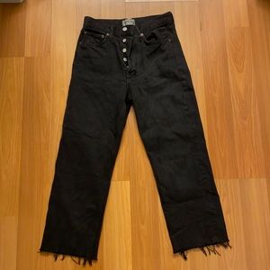 Size 24 agolde black denim